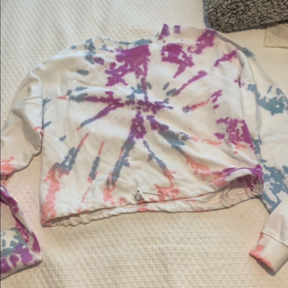 American eagle tie dye sweatshirt